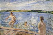 Boys Bathing Peter Hansen